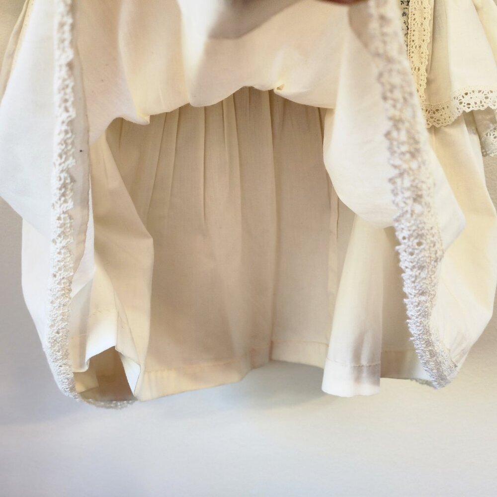 Floral White Midi Skirt - Picture 8 of 16